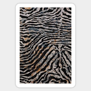 marbled zebra Sticker